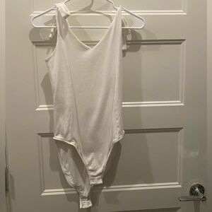 Old Navy White Women's Bodysuit